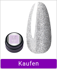 Gelfarbe TUFI profi PREMIUM Gelfarbe №01 Silber mit Glitzer 5 g